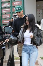 KOURTNEY KARDASHIAN and Younes Bendjima Leaves Taverna Tony in Malibu 12/23/2017