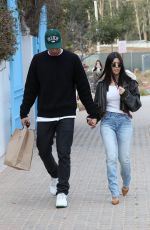 KOURTNEY KARDASHIAN and Younes Bendjima Leaves Taverna Tony in Malibu 12/23/2017