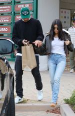 KOURTNEY KARDASHIAN and Younes Bendjima Leaves Taverna Tony in Malibu 12/23/2017