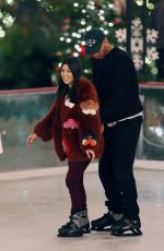 KOURTNEY KARDASHIAN Ice Skating at a Christmas Party in Thousand Oaks 12/23/2017