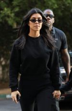 KOURTNEY KARDASHIAN Out and About in Calabasas 11/29/2017