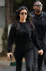 KOURTNEY KARDASHIAN Out and About in Calabasas 11/29/2017