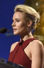 KRISTEN BELL at 75th Annual Golden Globe Awards Nomination Announcement in Beverly Hills 12/11/2017