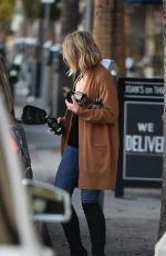 KRISTEN BELLE Leaves Joans on Third in Los Angeles 12/02/2017