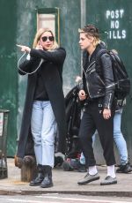 KRISTEN STEWART and ASHLEY BENSON Out and About in New York 12/12/2017