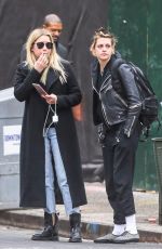 KRISTEN STEWART and ASHLEY BENSON Out and About in New York 12/12/2017