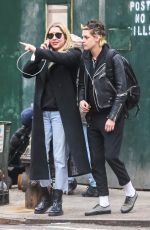 KRISTEN STEWART and ASHLEY BENSON Out and About in New York 12/12/2017