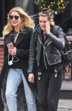KRISTEN STEWART and ASHLEY BENSON Out and About in New York 12/12/2017