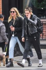 KRISTEN STEWART and ASHLEY BENSON Out and About in New York 12/12/2017
