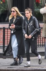 KRISTEN STEWART and ASHLEY BENSON Out and About in New York 12/12/2017