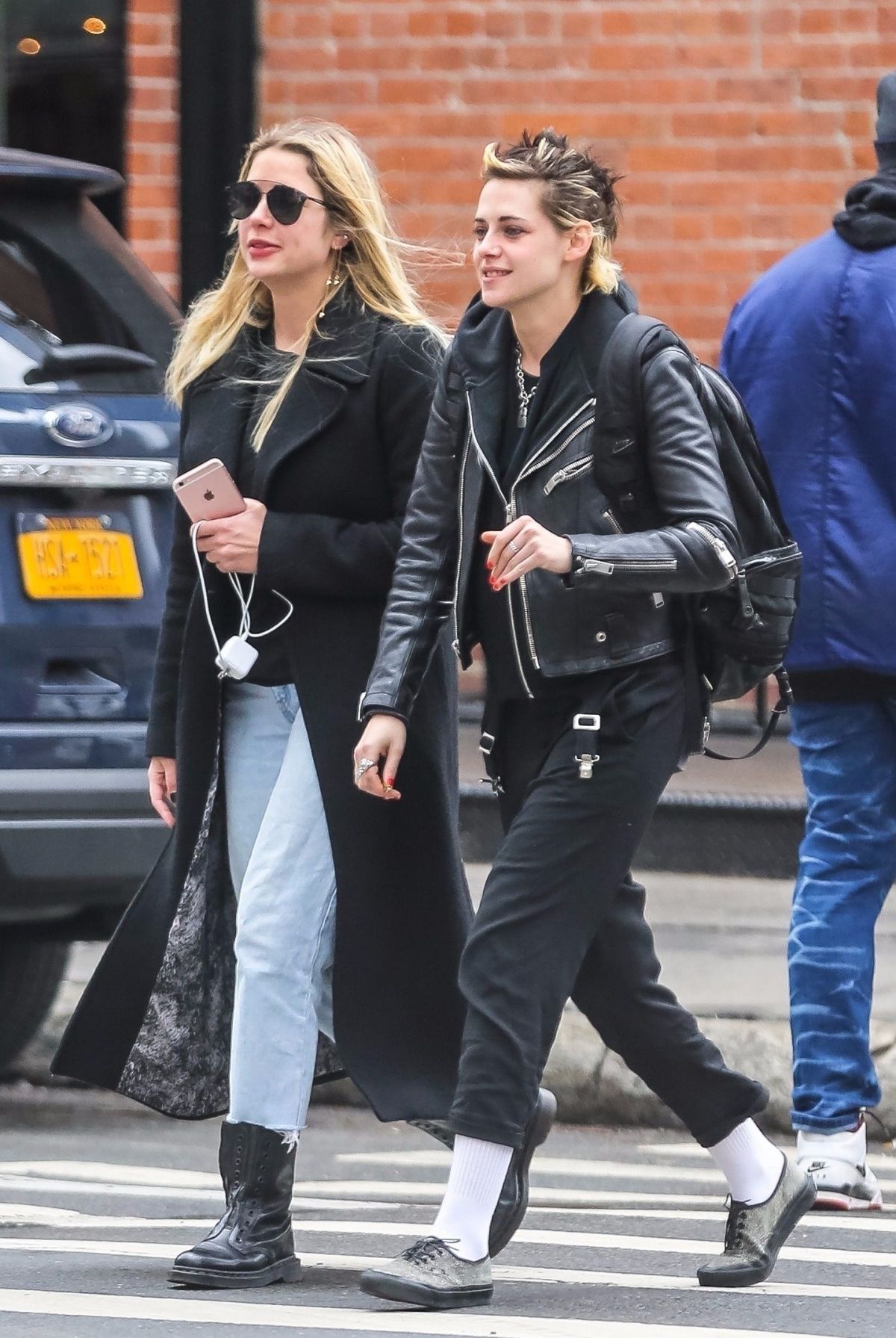 KRISTEN STEWART and ASHLEY BENSON Out and About in New York 12/12/2017 ...