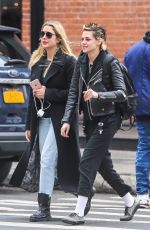 KRISTEN STEWART and ASHLEY BENSON Out and About in New York 12/12/2017