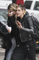 KRISTEN STEWART and ASHLEY BENSON Out and About in New York 12/12/2017