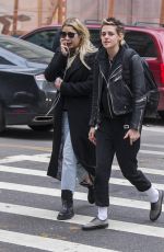 KRISTEN STEWART and ASHLEY BENSON Out and About in New York 12/12/2017