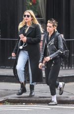 KRISTEN STEWART and ASHLEY BENSON Out and About in New York 12/12/2017