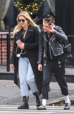 KRISTEN STEWART and ASHLEY BENSON Out and About in New York 12/12/2017
