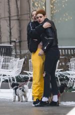 KRISTEN STEWART and ASHLEY BENSON Out in New York 12/14/2017