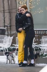 KRISTEN STEWART and ASHLEY BENSON Out in New York 12/14/2017