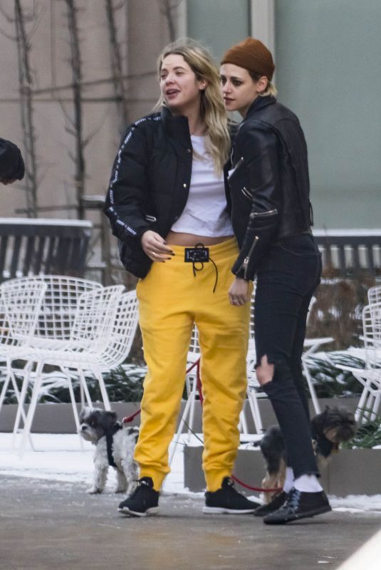 KRISTEN STEWART and ASHLEY BENSON Out in New York 12/14/2017