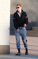 KRISTEN STEWART Out and About in Los Angeles 12/26/2017