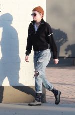 KRISTEN STEWART Out and About in Los Angeles 12/26/2017