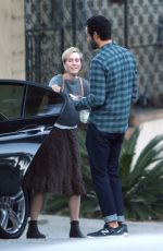 KRISTEN WIIG and Fabrizio Moretti Out in Los Angeles 12/17/2017