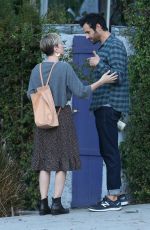 KRISTEN WIIG and Fabrizio Moretti Out in Los Angeles 12/17/2017