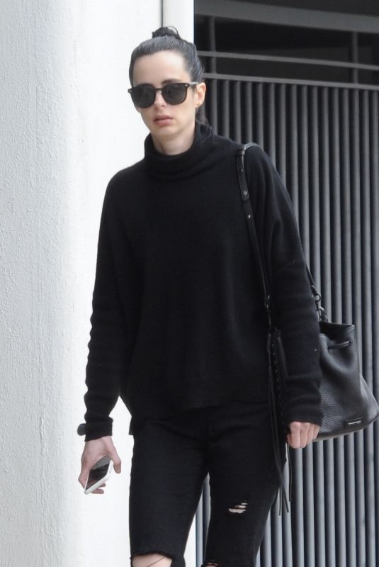 KRYSTEN RITTER Leaves a Medical Building in Beverly Hills 12/23/2017
