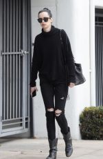 KRYSTEN RITTER Leaves a Medical Building in Beverly Hills 12/23/2017