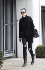 KRYSTEN RITTER Leaves a Medical Building in Beverly Hills 12/23/2017