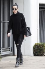 KRYSTEN RITTER Leaves a Medical Building in Beverly Hills 12/23/2017