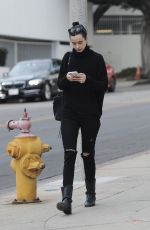 KRYSTEN RITTER Leaves a Medical Building in Beverly Hills 12/23/2017
