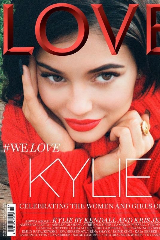 KYLIE JENNER on the Cover of Love Magazine, No.19 Spring/Summer 2018
