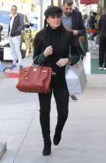 KYLIE RICHARDS Out Shopping in Beverly Hills 12/19/2017