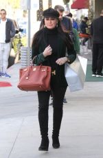 KYLIE RICHARDS Out Shopping in Beverly Hills 12/19/2017