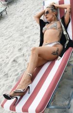 LADY GAGA in Bikini at a Beach in Miami, 11/28/2017 Instagram Pictures
