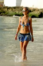 LADY VICTORIA HARVEY on Holiday in Barbados 12/27/2017