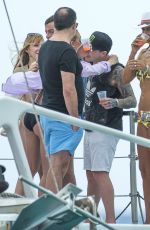 LADY VICTORIA HERBEY at Party Boat on Holiday in Barbados 12/28/2017