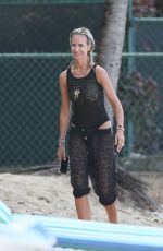 LADY VICTORIA HERBEY in Swimsuit on the Beach in Barbados 12/28/2017