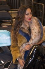 LALA ANTHONY at Madison Square Garden in New York 12/16/2017
