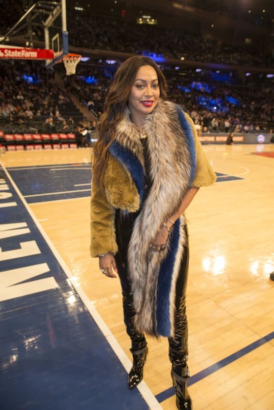 LALA ANTHONY at Madison Square Garden in New York 12/16/2017