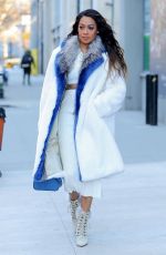 LALA ANTHONY Out and About in New York 12/22/2017