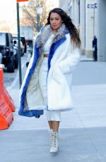 LALA ANTHONY Out and About in New York 12/22/2017