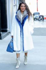 LALA ANTHONY Out and About in New York 12/22/2017