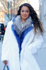 LALA ANTHONY Out and About in New York 12/22/2017