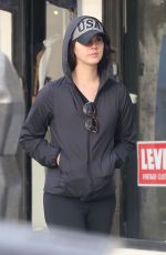 LANA DEL REY Out and About in Hollywood 12/23/2017