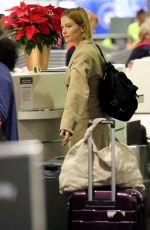 LARA BINGLE at Airport in Sydney 12/15/2017
