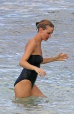 LARAQ BINGLE in Swimsuit on the Beach in Hawaii 11/24/2017