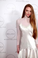 LARSEN THOMPSON at Dove x Bellami Collection Launch Party in Culver City 12/02/2017