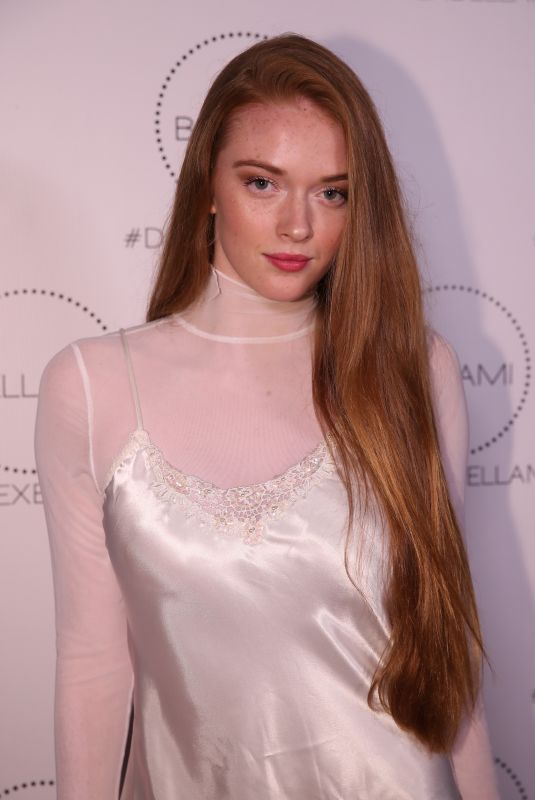 LARSEN THOMPSON at Dove x Bellami Collection Launch Party in Culver City 12/02/2017